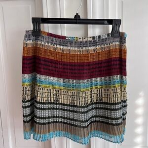 Pleated skirt from one of Madewell’s brands. Very cool pattern. Sz S